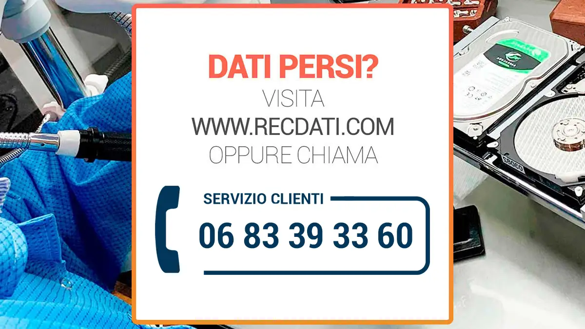 Recupero Dati Server a Roma