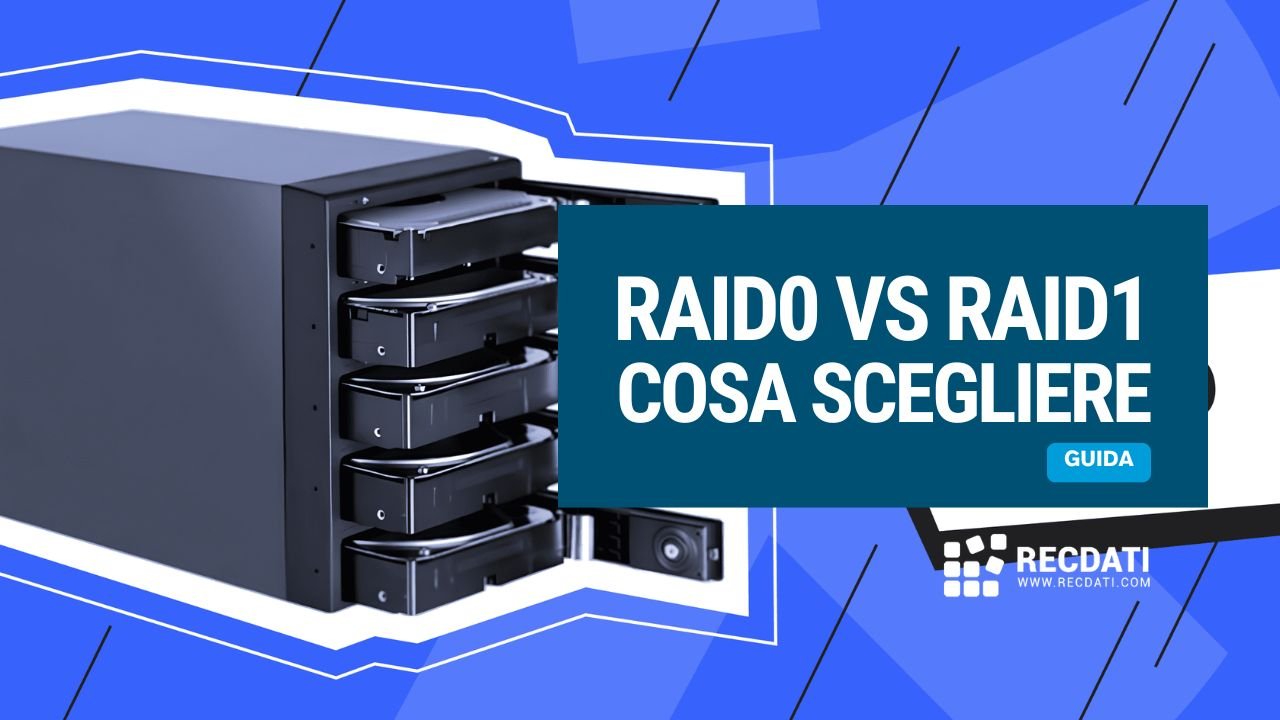 RAID 0 o RAID 1: Quale configurazione fa per te?